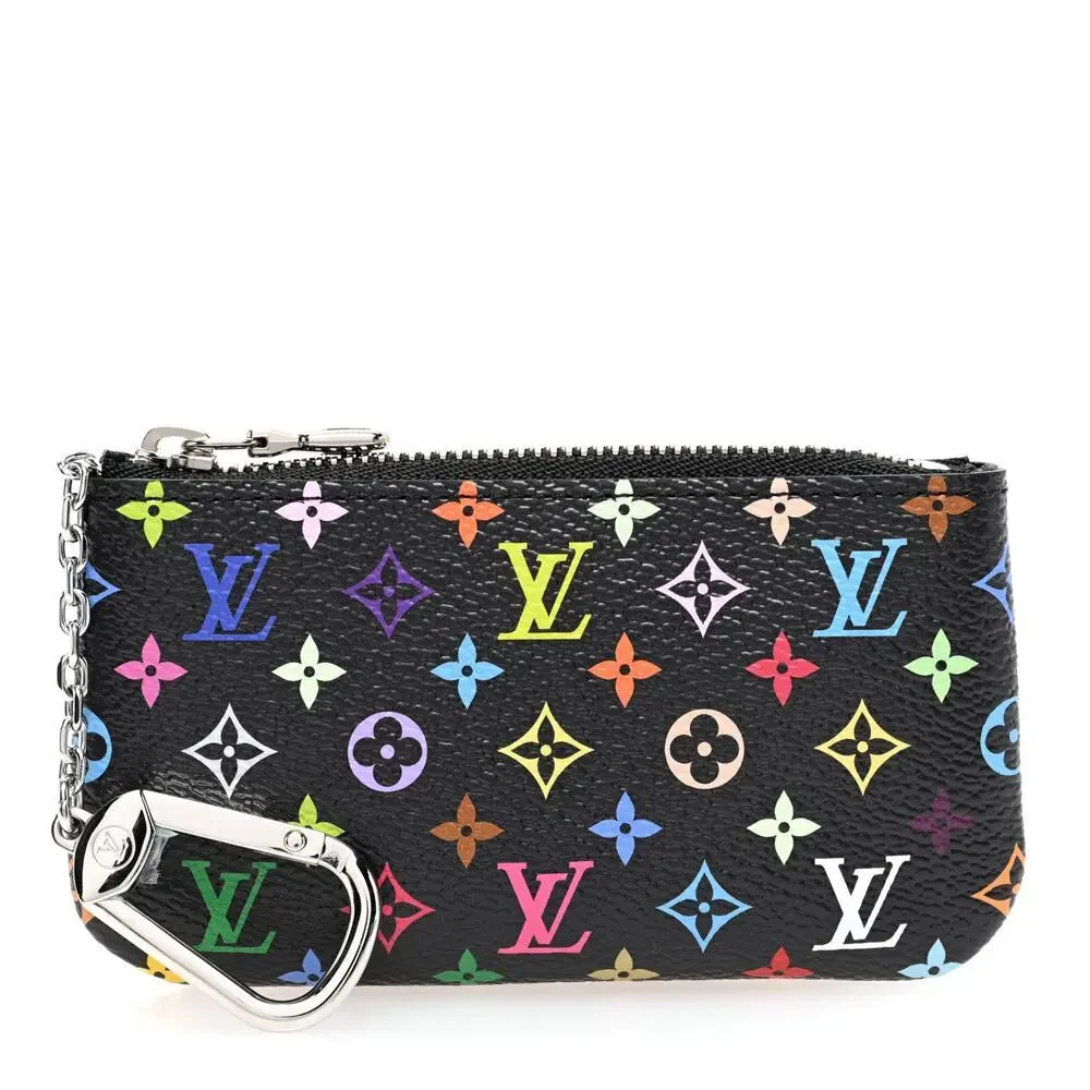 Louis Vuitton Murakami Key Pouch LV X TM Multicolor Black Cles Pochette 2025